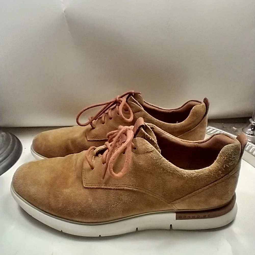 Cole Haan Grand OS Brown Suede Shoes Men's sz 9.5M - Picture 3 of 10